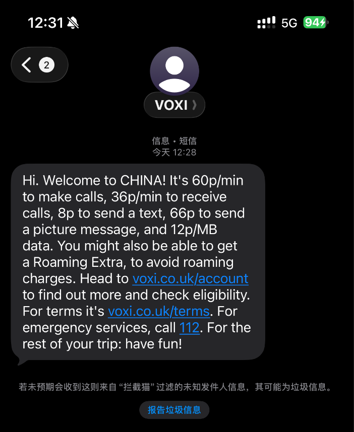 3元每年的英国沃达丰VOXI手机卡保号神卡:Giffgaff最强平替! 配图 19