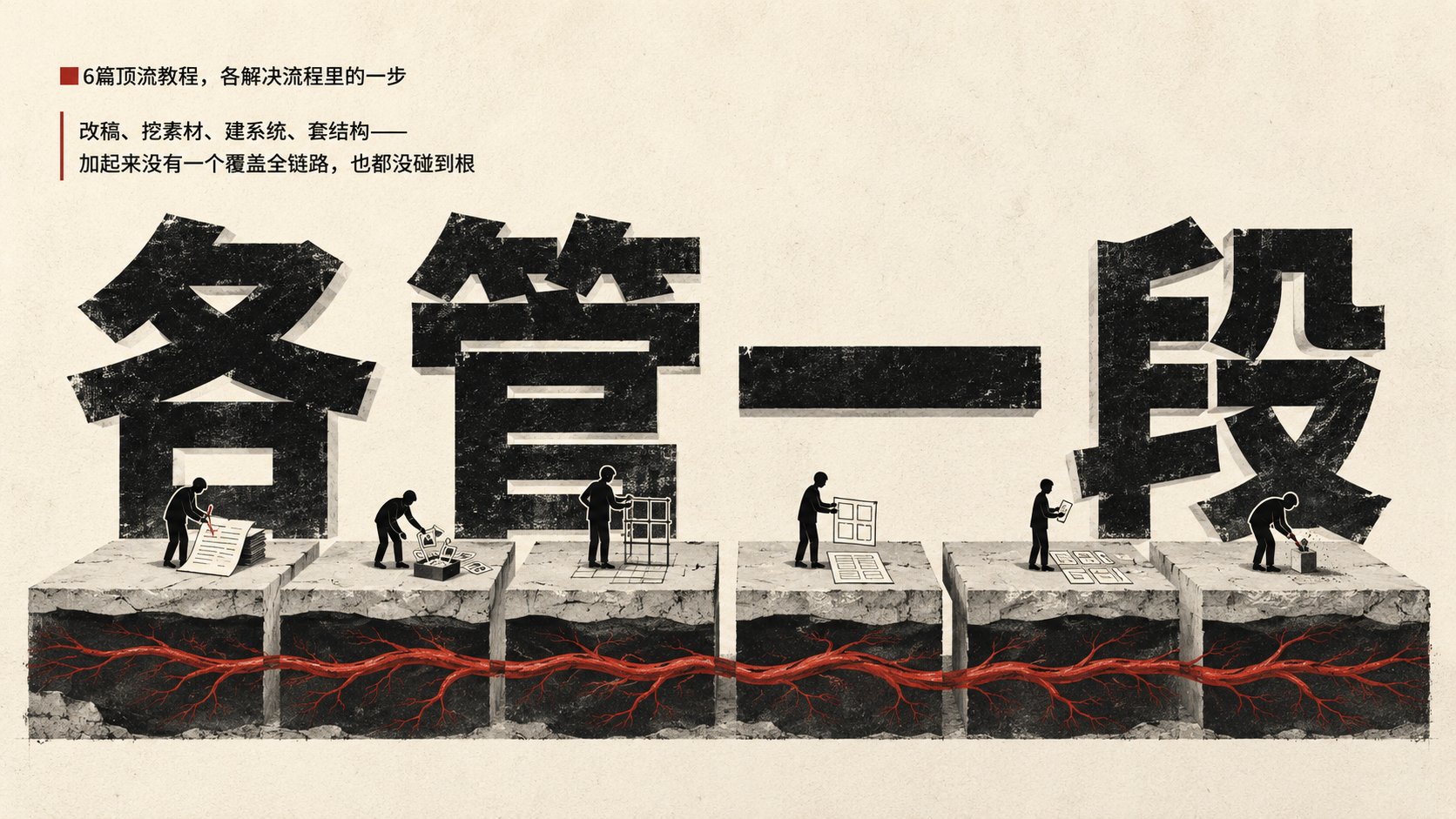 我把全X最火的6篇AI写作方法拆了，拼了个大怪物 配图 1