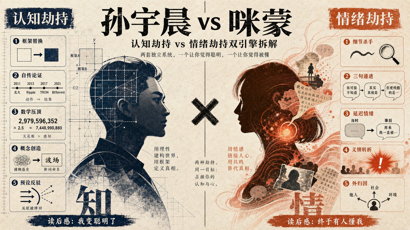 你以为孙宇晨和咪蒙文笔好?其实是在劫持你的大脑 配图 1